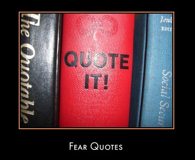 quotes on fear. Fear is the tax that
