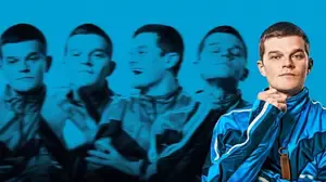 Promotional image from the film I Swear illustrating public misunderstanding and stigma surrounding tourettes syndrome