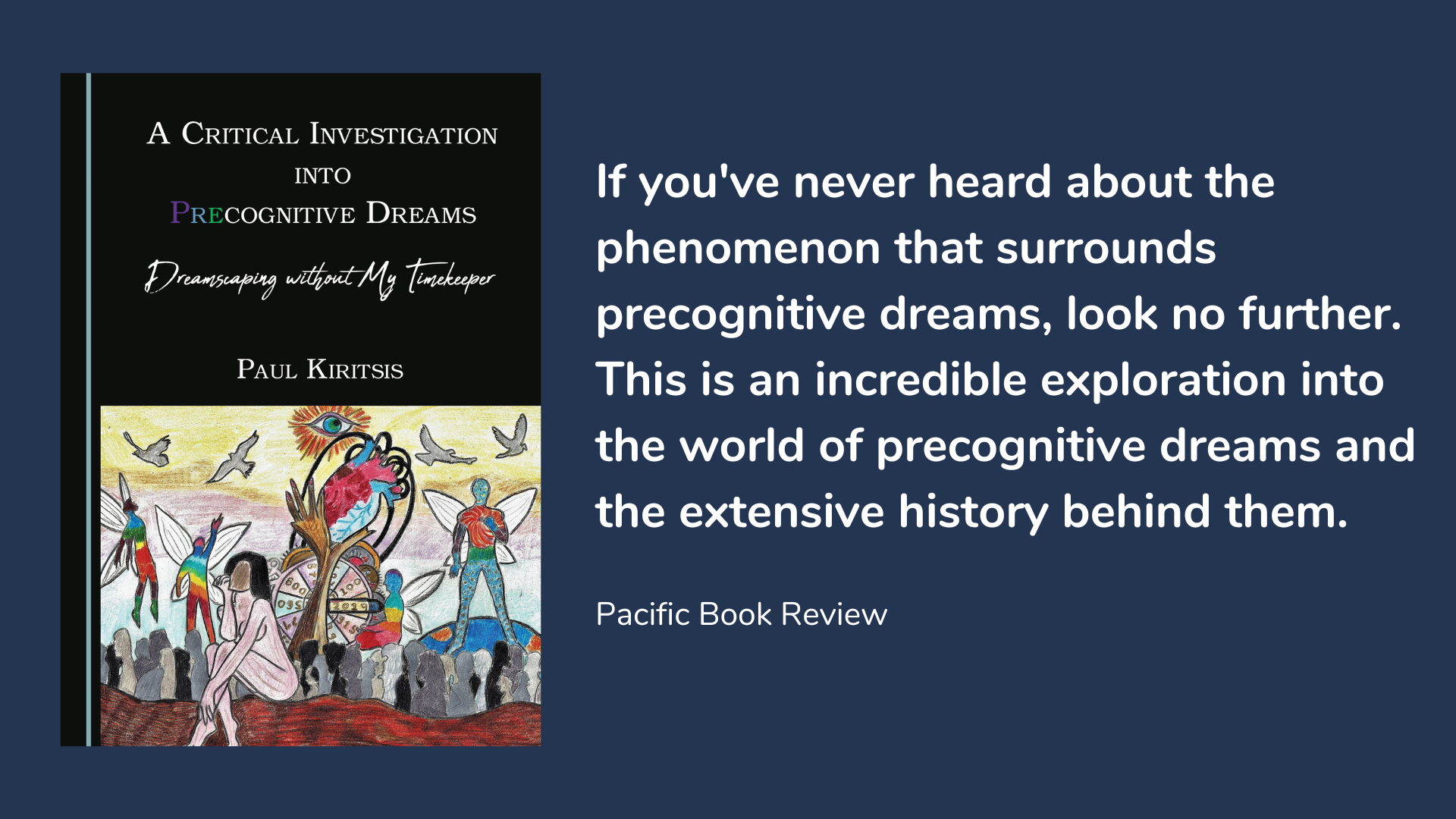 A Critical Investigation into Precognitive Dreams, book cover and description.