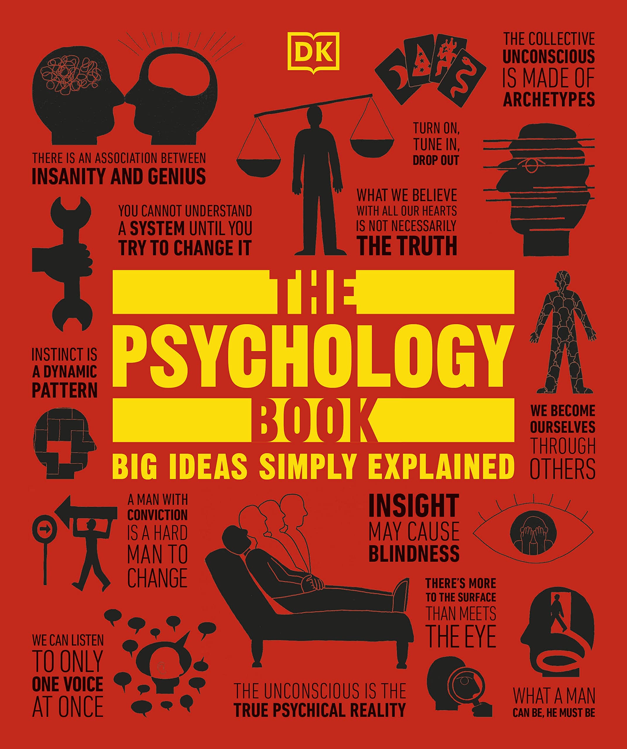The Psychology Book: Big Ideas Simply Explained, book cover
