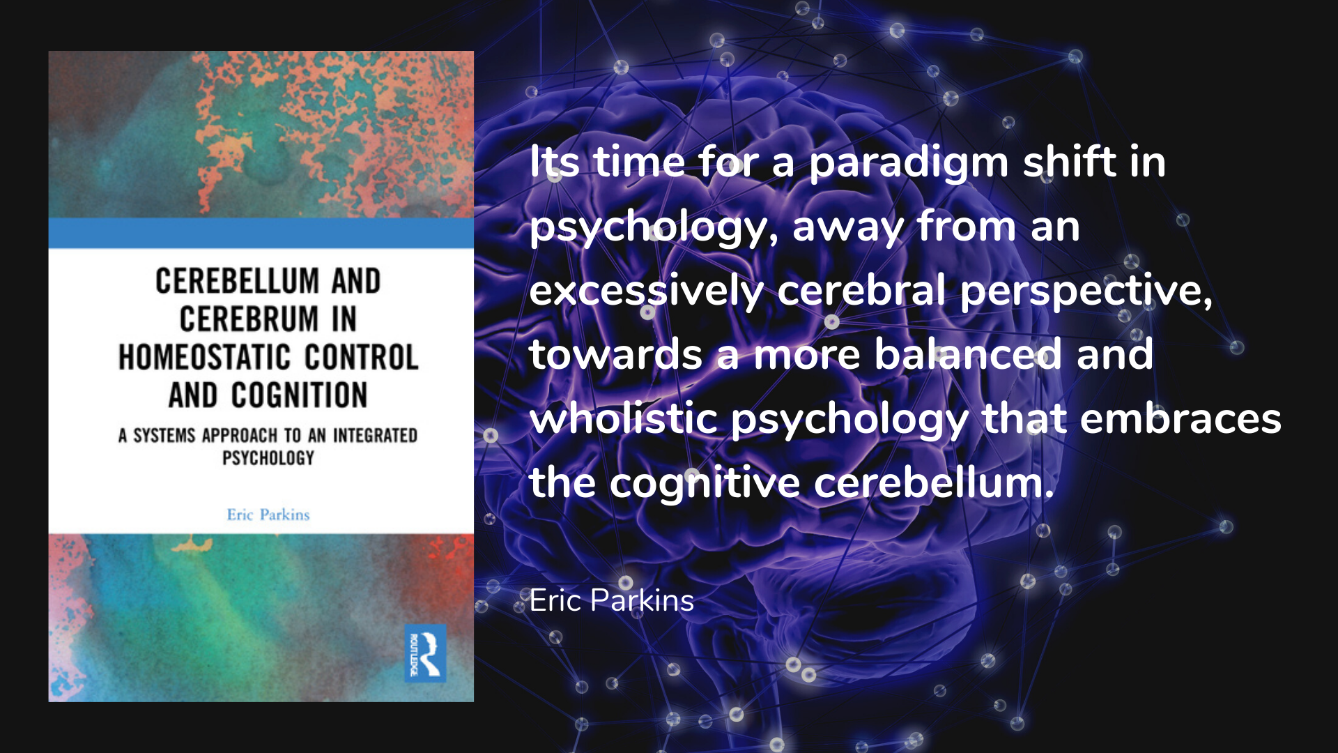 Cerebellum and Cerebrum in Homeostatic Control and Cognition, book cover and description.