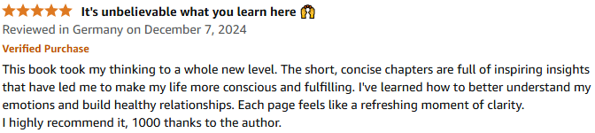 Daily Dose of Psychology: 365 Lessons on Cognitive Biases from Headlines to History. Amazon Review
