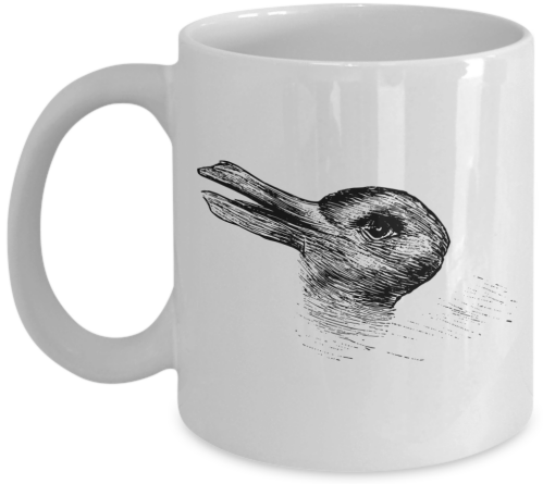 Duck Rabbit Illusion Mug