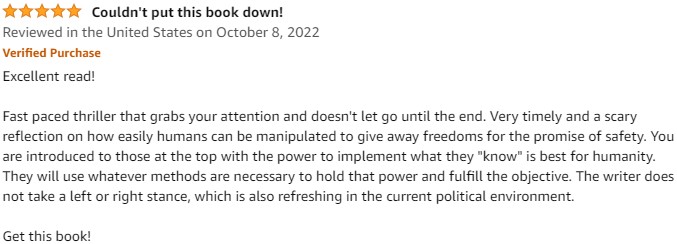 Nails by M. D. Nuth, Amazon customer review