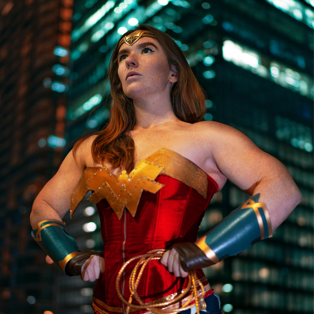 Wonder Woman Power Pose