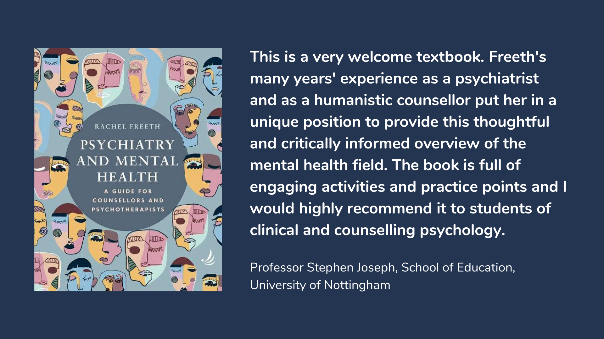 Psychiatry And Mental Health: A Guide For Counsellors And Psychotherapists, book cover and description.