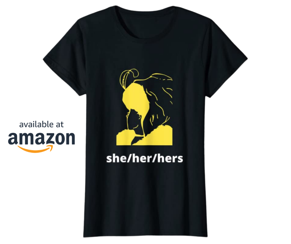 She Her Hers Preferred Gender Pronouns T-Shirt