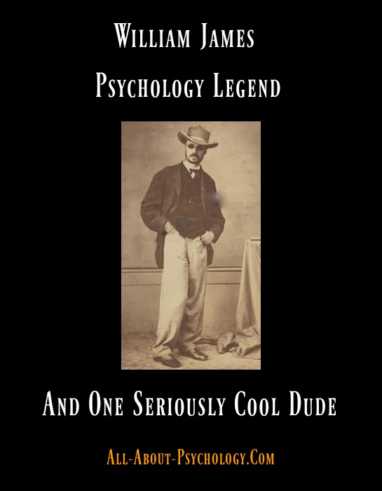 William James Psychology Legend