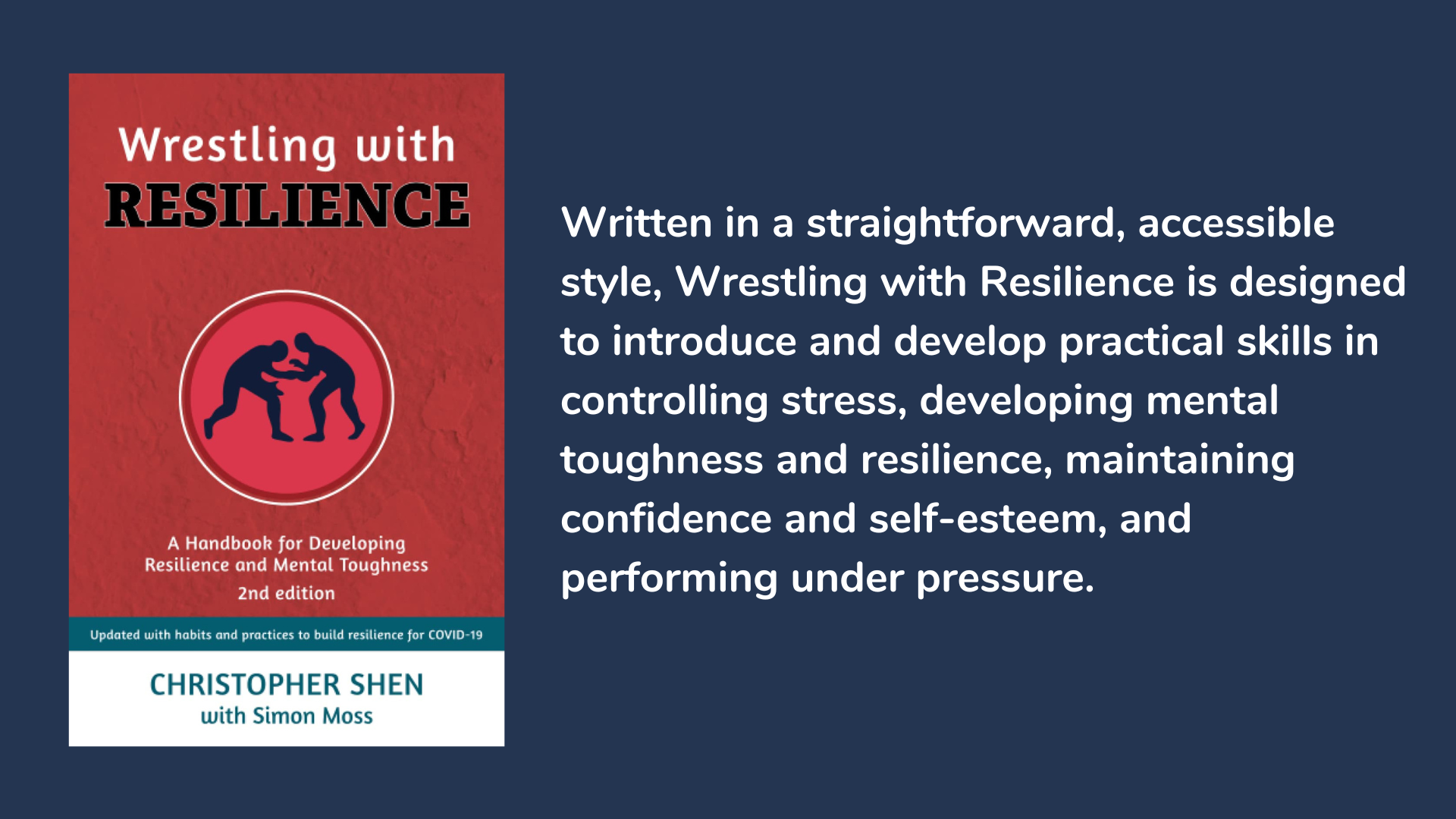 Wrestling with Resilience: A Handbook for Developing Resilience and Mental Toughness, book cover and description