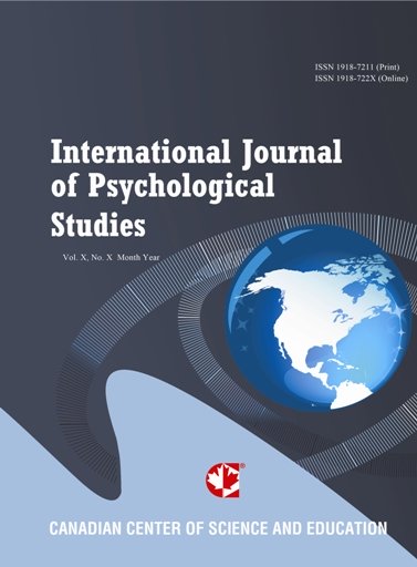 The International Journal of Psychological Studies