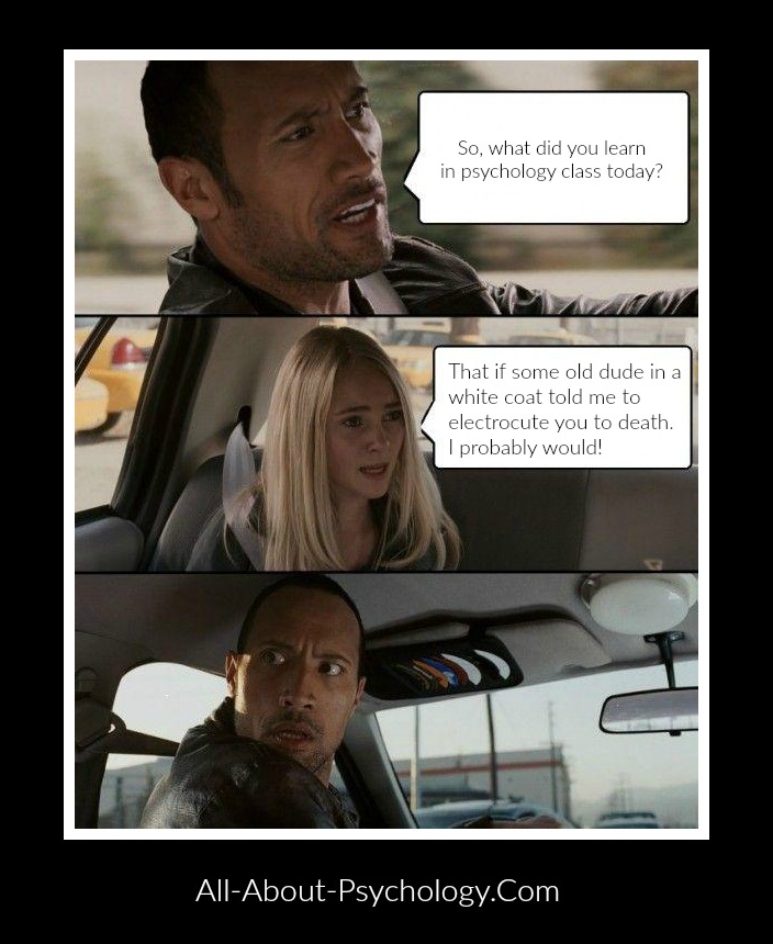 The Rock Driving Psychology Meme