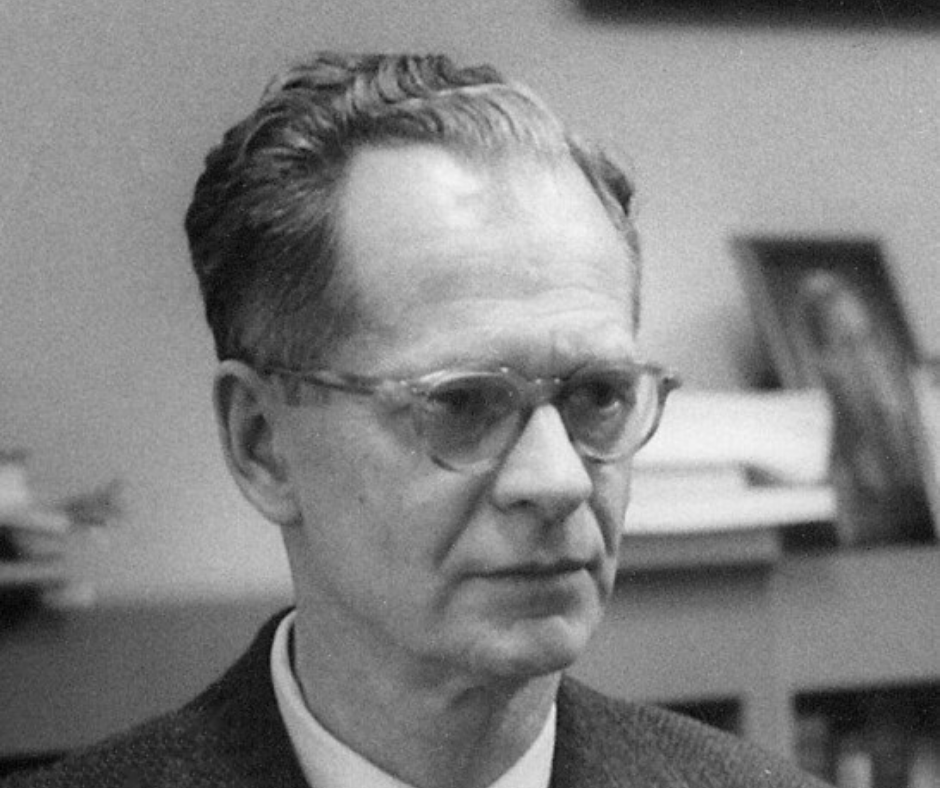 Photograph of psychology legend B.F. Skinner.