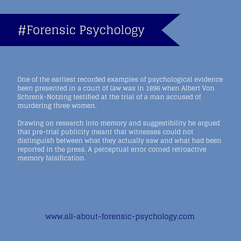 Forensic Psychology