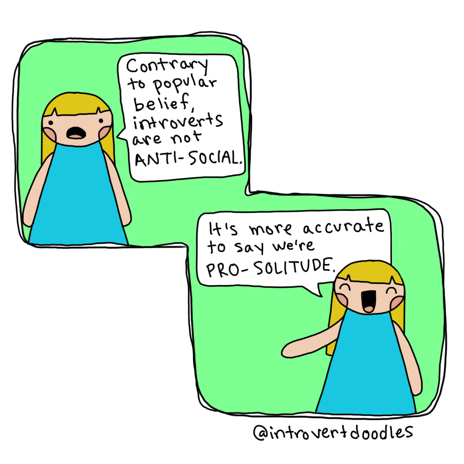 Introverts Are Not Anti-Social