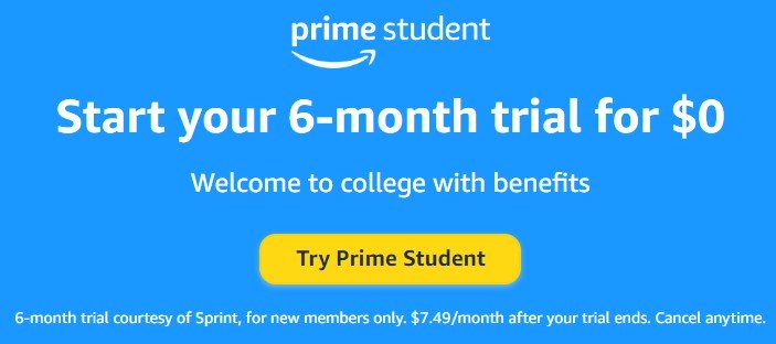 Prime Student 6-month Trial