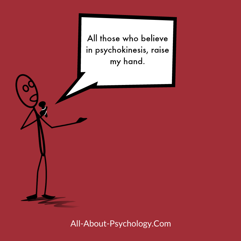 Psychokinesis Joke