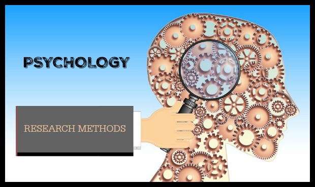 what are 3 research methods in psychology