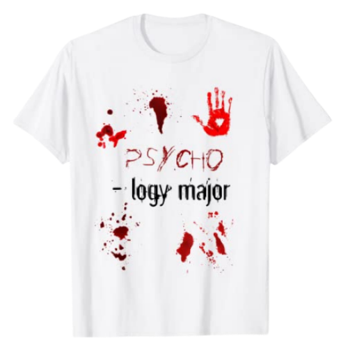 Psychology Major Halloween T-Shirt