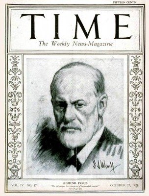 Sigmund Freud Time Magazine Cover 1924