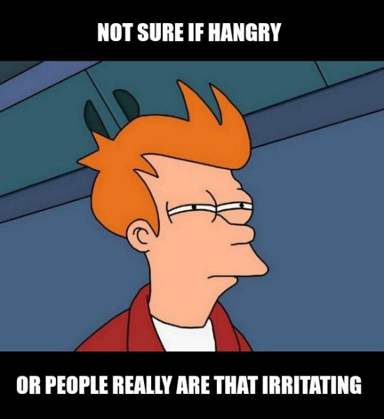 When Does Hungry Become Hangry?