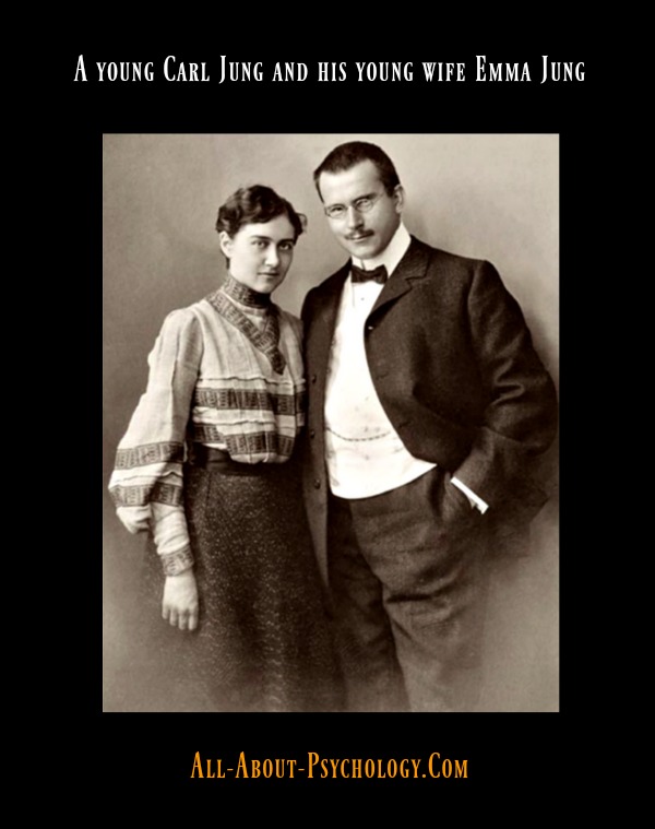 Carl Jung and his wife Emma Jung