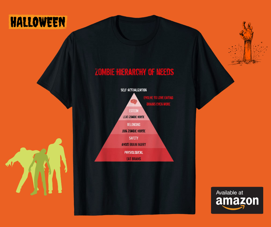 zombie-hierarchy-of-needs-t-Shirt